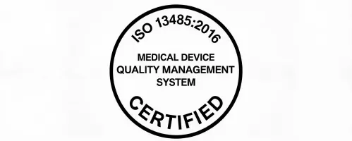 ISO 13485:2016 certified