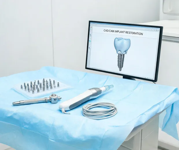 Dental implant kit and scanner catalog