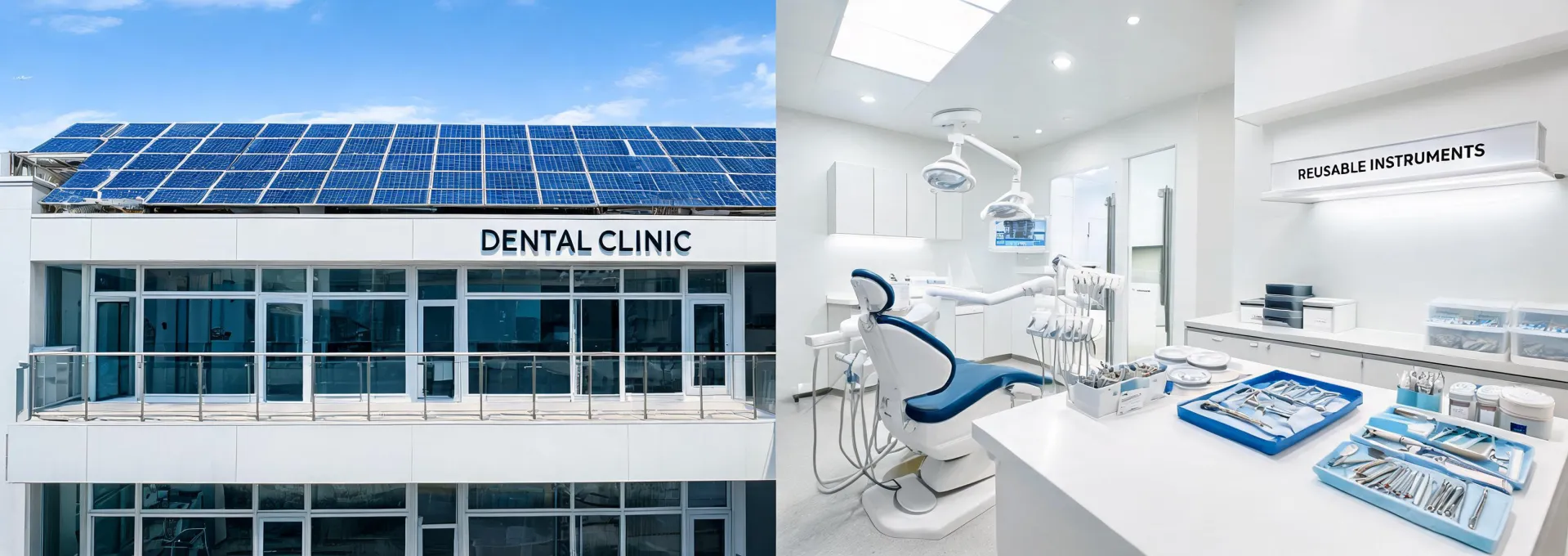 Sustainable dental clinic